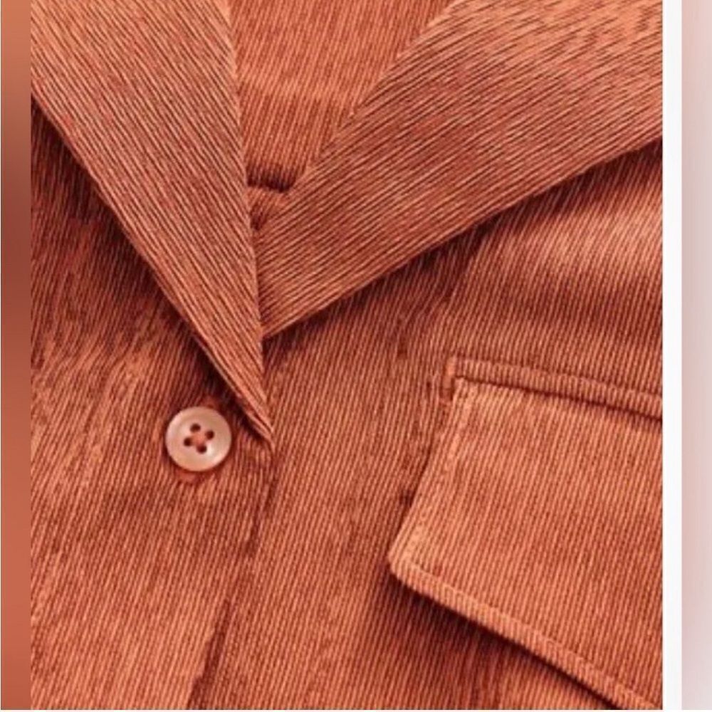 Athleta Echo Top NEW with tags Size Small Textured Brown - Picture 3 of 13